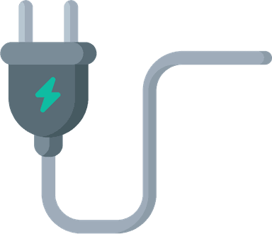 Power plug illustration